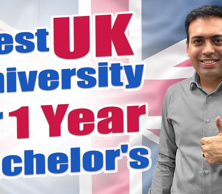 Best UK University for 1 Year Bachelor's